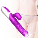 WIBRATOR-SILICONE VIBRATOR USB 10 FUNCTION AND THRUSTING FUNCTION / HEATING
