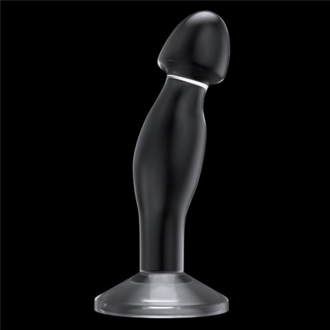 KOREK ANALNY Z PRZYSSAWKĄ ZAKRZYWIONY 16,5 CM KOREK ANALNY Z PRZYSSAWKĄ ZAKRZYWIONY 16,5 CM