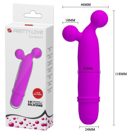WIBRATOR STYMULATOR MASAŻER ŁECHTACZKI 10 WIBRACJI