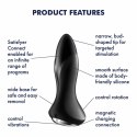 PLUG-VIBRATOR ROTATION PLUG 1 CONNECT APP (BLACK)
