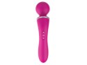 DUAL MASSAGER + OVERLAY USB 10+10 FUNCTIONS PINK