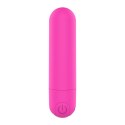POWER BULLET USB 10 FUNCTIONS GLOSSY MATTE PINK