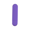 POWER BULLET USB 10 FUNCTIONS GLOSSY MATTE PURPLE