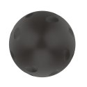 SILICONE ANAL PLUG L 4,4 CM