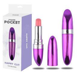 Stimolatore clitorideo a rossetto Pink Toyz4Lovers