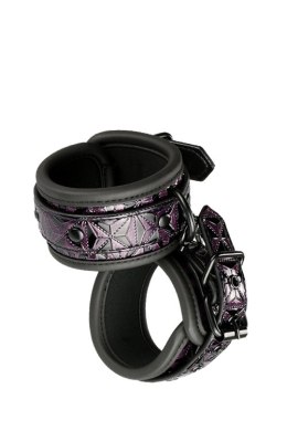 KRĘPOWANIE SOLIDNE KAJDANKI ŁAŃCUSZEK MOCNY SEX KAJDANKI-BLAZE HANDCUFF PURPLE