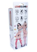 SOLIDNE REALISTYCZNE DILDO Z PRZYSSAWKĄ CYBERSKÓRA DILDO-KRATOS-LOVECLONEX 6"