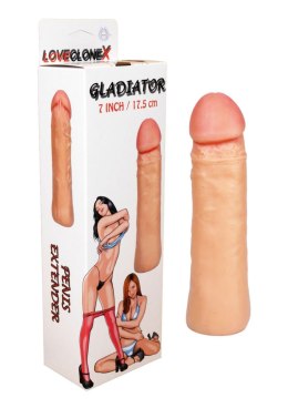 PRZEDŁUŻKA NA PENISA DUŻA GRUBA NAKŁADKA POSZERZA STYMULATOR-GLADIATOR-7