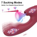 WIBRATOR-SILICONE VIBRATOR USB 7+7+7 FUNCTIONS