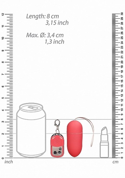 JAJKO STYMULUJĄCE 10 Speed Remote Vibrating Egg - Big - Pink JAJKO STYMULUJĄCE 10 Speed Remote Vibrating Egg - Big - Pink