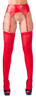 SUSPENDER BELT RED L/XL