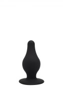 CHEEKY LOVE DUAL DENSITY PLEASURE PLUG S BLACK