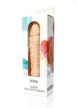 SOLIDNE REALISTYCZNE DILDO Z PRZYSSAWKĄ CYBERSKÓRA DILDO-WIND-DILDO