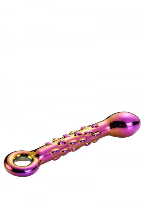 GLAMOUR GLASS RIBBED G-SPOT DILDO GLAMOUR GLASS RIBBED G-SPOT DILDO