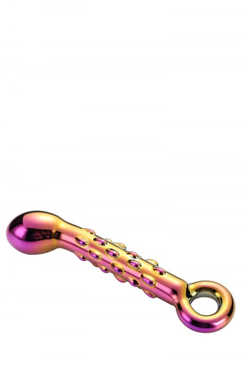 GLAMOUR GLASS RIBBED G-SPOT DILDO GLAMOUR GLASS RIBBED G-SPOT DILDO