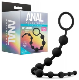 SILIKONOWE KULKI ANALNE 10 KULEK DŁUGIE KORALIKI