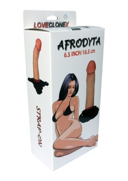 PROTEZA-AFRODYTA STRAP ON-LOVECLONEX 6,5