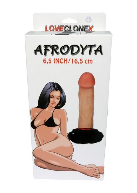 PROTEZA-AFRODYTA STRAP ON-LOVECLONEX 6,5"""" PROTEZA-AFRODYTA STRAP ON-LOVECLONEX 6,5""""