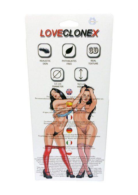 PROTEZA-AFRODYTA STRAP ON-LOVECLONEX 6,5"""" PROTEZA-AFRODYTA STRAP ON-LOVECLONEX 6,5""""