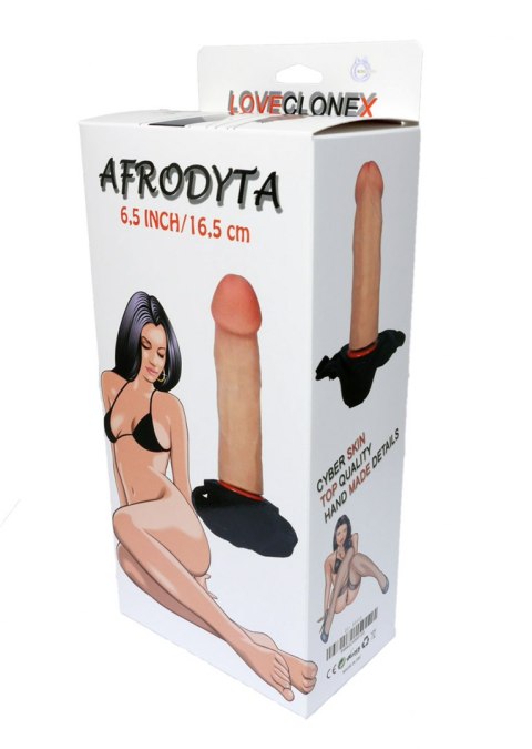PROTEZA-AFRODYTA STRAP ON-LOVECLONEX 6,5"""" PROTEZA-AFRODYTA STRAP ON-LOVECLONEX 6,5""""