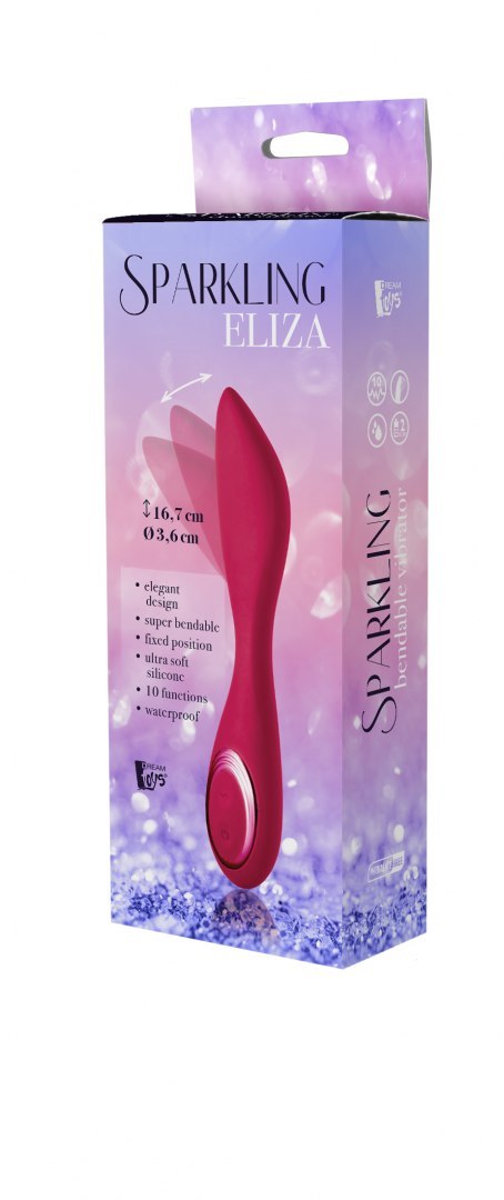 SPARKLING BENDABLE VIBRATOR ELIZA SPARKLING BENDABLE VIBRATOR ELIZA