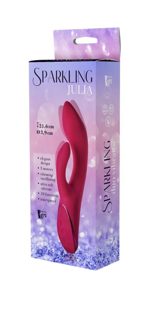 SPARKLING DUO VIBRATOR JULIA SPARKLING DUO VIBRATOR JULIA