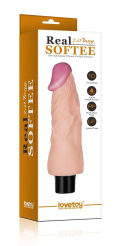 WIBRATOR WODOODPORNY MOCNY NATURAL 10 FUNKCJI 18CM