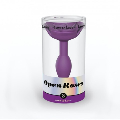 OPEN ROSES S SIZE - PURPLE RAIN OPEN ROSES S SIZE - PURPLE RAIN