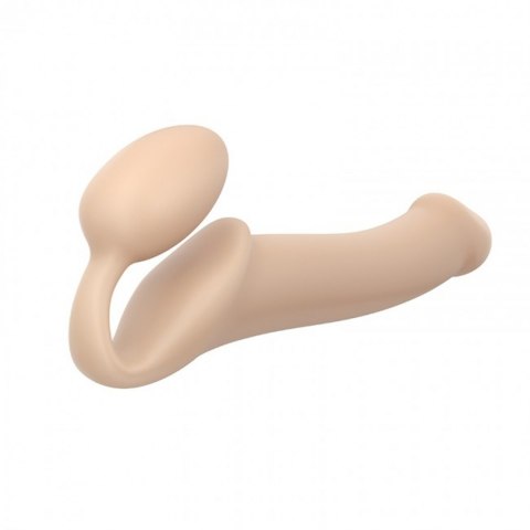 SEMI-REALISTIC BENDABLE STRAP-ON VANILLA - L SEMI-REALISTIC BENDABLE STRAP-ON VANILLA - L
