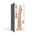 SEMI-REALISTIC DUAL DENSITY BENDABLE DILDO VANILLA - L