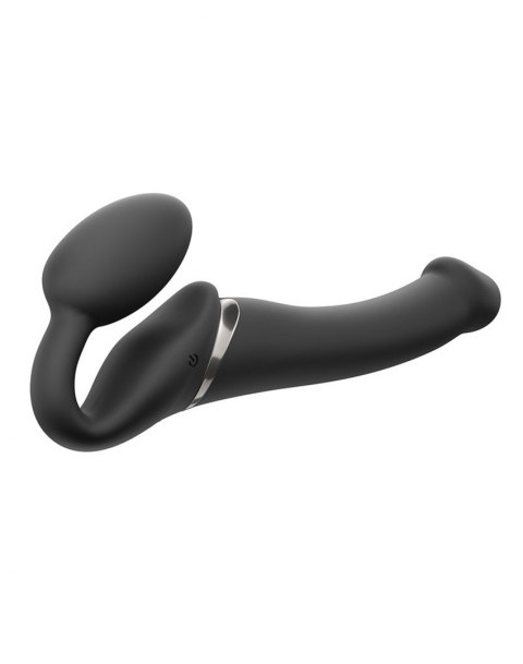 VIBRATING STRAP-ON - M - BLACK VIBRATING STRAP-ON - M - BLACK