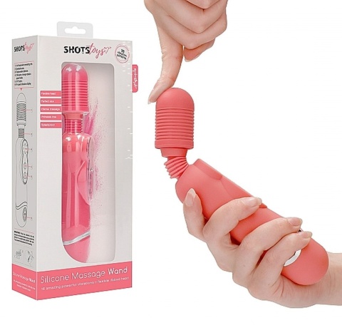 Silicone Massage Wand - Pink Silicone Massage Wand - Pink