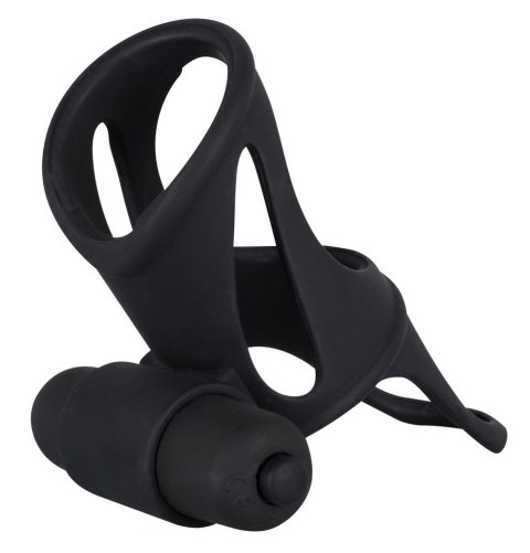 Czarna nakładka Black Velvets z wibracjami Czarna nakładka Black Velvets z wibracjami
