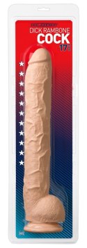 Dildo z przyssawką Dick Rambone 42 cm Doc Johnson