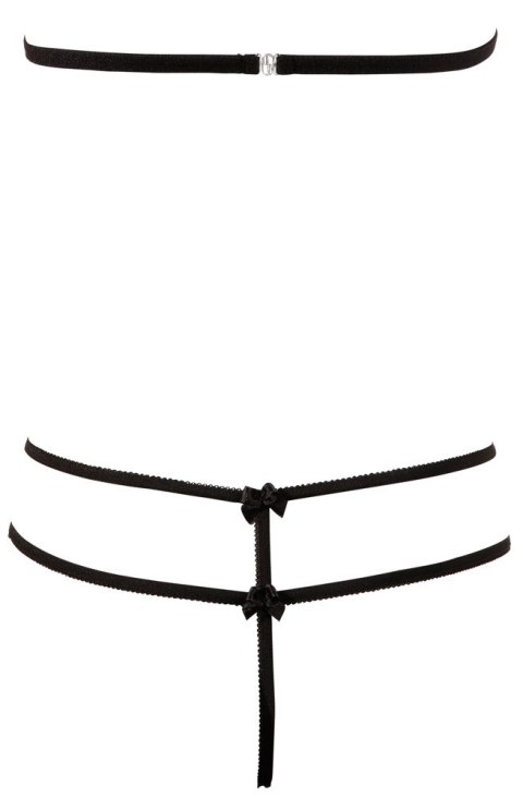 Komplet bielizny czarny S