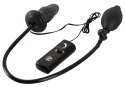 KOREK ANALNY LATEKS POMPOWANY WIBRACJE GRUBY 12CM