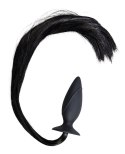 Korek analny silikonowy Pony Whip 12,5 cm