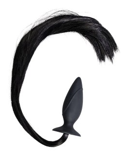 Korek analny silikonowy Pony Whip 12,5 cm