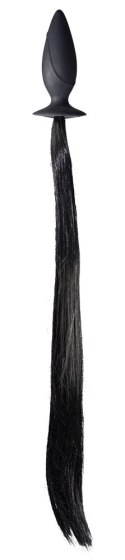 Korek analny silikonowy Pony Whip 12,5 cm