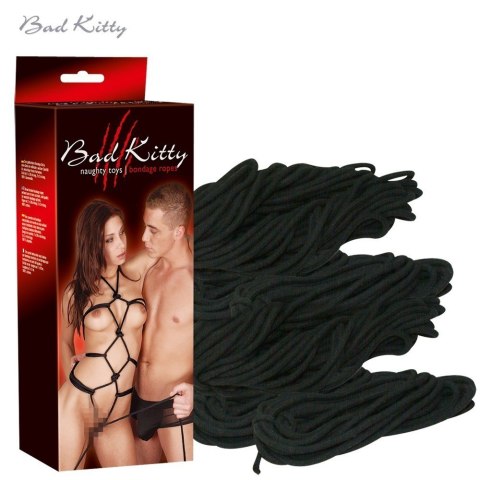 Liny do krepowania czarne Bad Kitty Liny do krepowania czarne Bad Kitty
