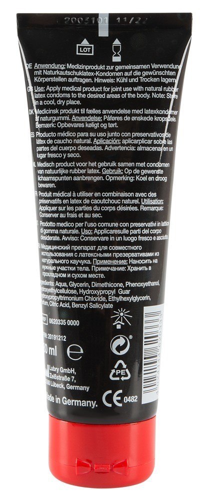 ŻEL LUBRYKANT ANALNY NA BAZIE WODY NAWILŻA 80ML ŻEL LUBRYKANT ANALNY NA BAZIE WODY NAWILŻA 80ML