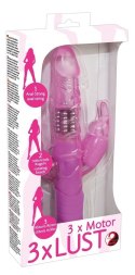Wibrator Rabbit Dual Pleasure różowy