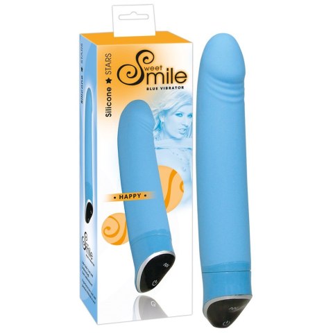 Wibrator Smile Happy niebieski Wibrator Smile Happy niebieski