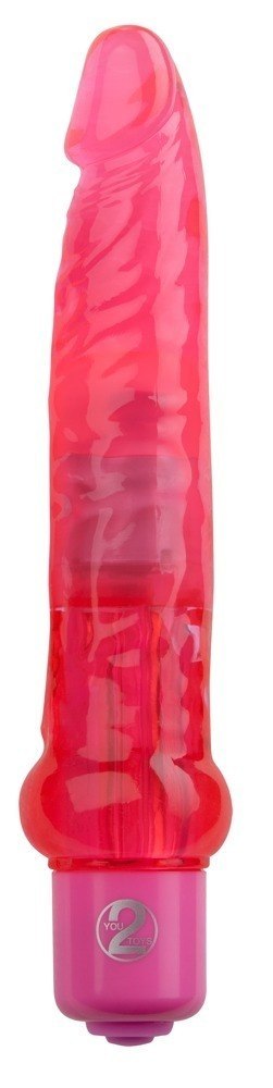 Wibrator analny - Jelly Anal Pink