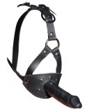 MASKA STRAP-ON KNEBEL KULKA DILDO SEX BDSM