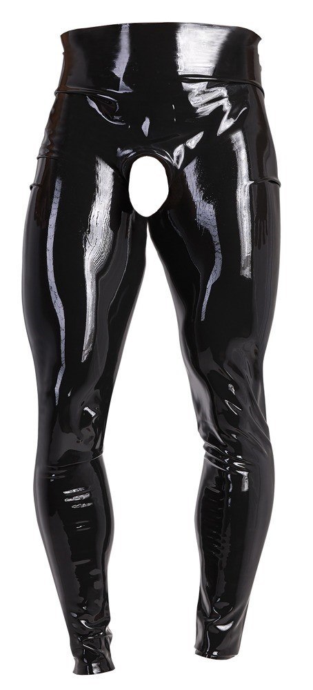 Lateksowe legginsy czarne XL Lateksowe legginsy czarne XL
