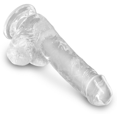 Dildo z przyssawką 17,8 cm King Cock Clear Dildo z przyssawką 17,8 cm King Cock Clear