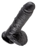 Dildo z przyssawką 20 cm King Cock