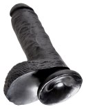 Dildo z przyssawką 20 cm King Cock