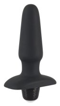 Korek analny silikonowy z wibracjami 10 cm Sweet Smile